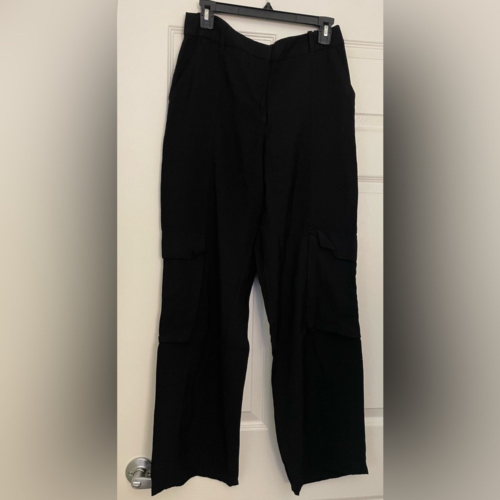 H&M Women's Black Cargo Pants